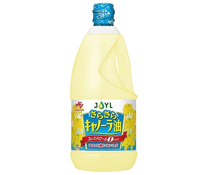 J-オイルミルズ AJINOMOTO さらさらキャノーラ油 1350g×6本入【日本出荷】
