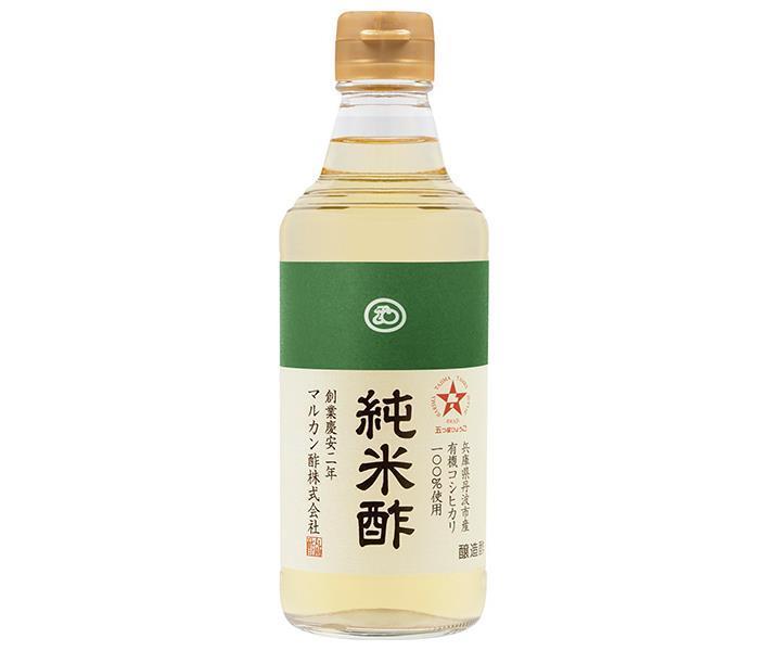 マルカン酢 純米酢 プレミアム 360ml瓶×12本入【日本出荷】