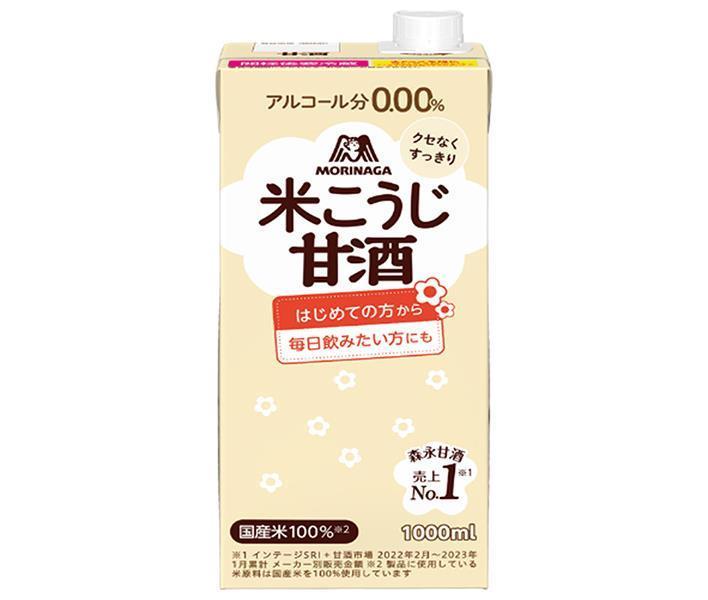 Morinaga & Co. Morinaga's easy rice malt amazake 1000ml paper pack x 6 bottles [shipped in Japan]