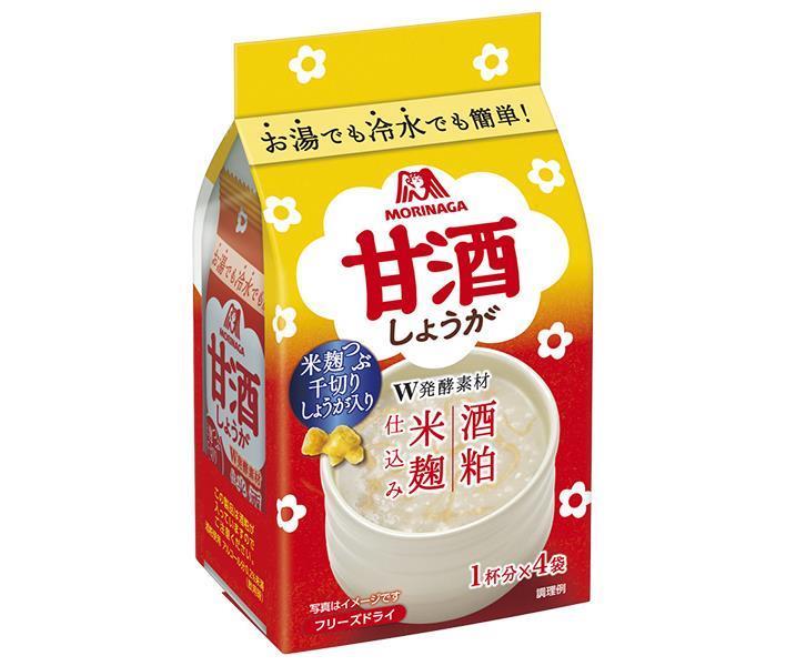 森永製菓 甘酒(しょうが) 4袋×10袋入【日本出荷】