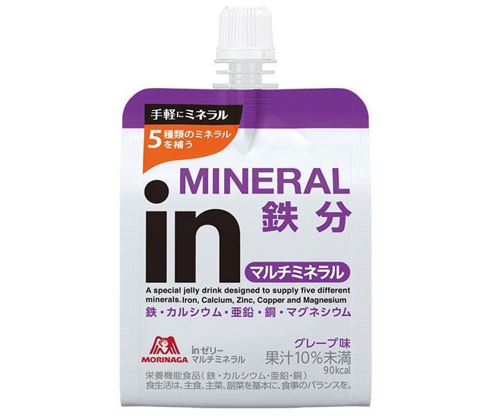 Morinaga & Co. in jelly multimineral 180g pouch x 36 pieces [shipped in Japan]