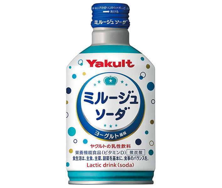 Yakult Milouge Soda 300ml bottle can x 24 pieces [shipped in Japan]