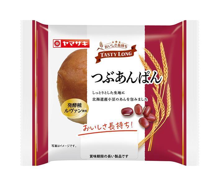 山崎製パン ルヴァン種使用 テイスティロング つぶあんぱん 10個入【日本出荷】