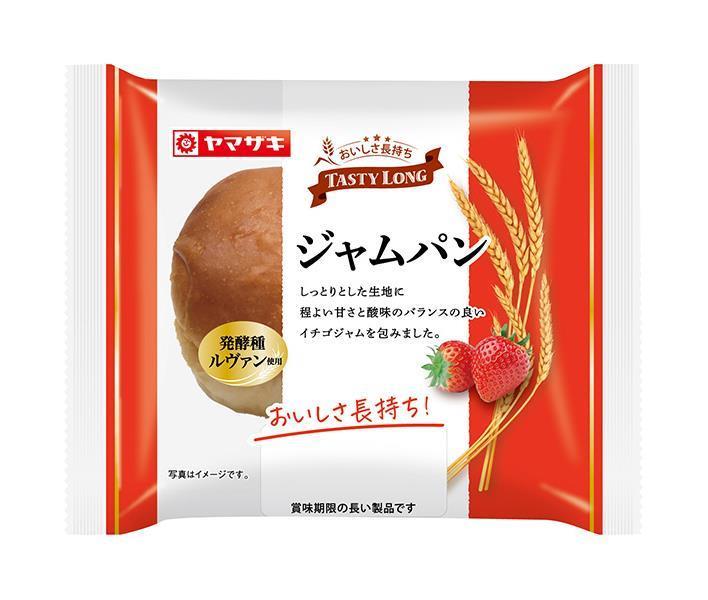 山崎製パン テイスティロング ジャムパン 10個入【日本出荷】