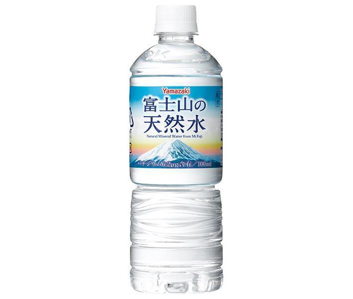山崎製パン 富士山の天然水 600mlペットポトル×24本入【日本出荷】