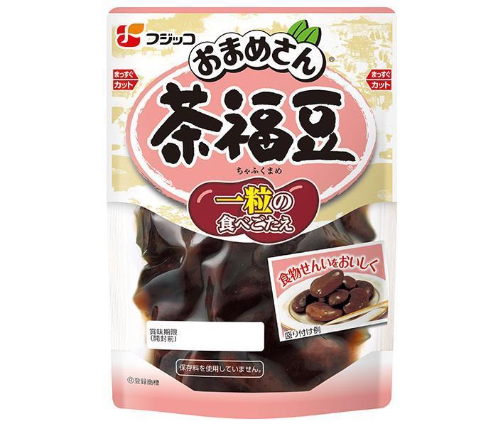 フジッコ おまめさん 茶福豆 140g×10袋入【日本出荷】
