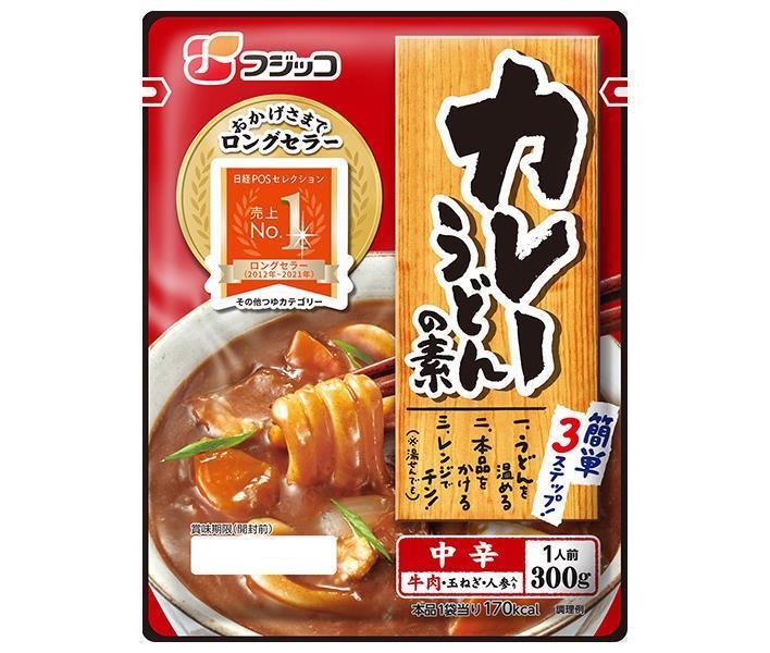 Fujikko Curry Udon Mix Medium Spicy 300g x 10 bags [Shipped in Japan]