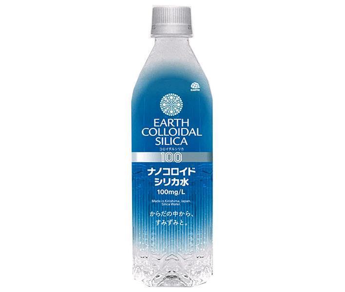 Earth Pharmaceutical Nano Colloidal Silica Water 500ml PET bottles x 24 bottles [Shipped in Japan]