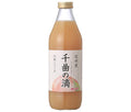 寿高原食品 信州産白桃ジュース 千曲の滴 1000ml瓶×4本入【日本出荷】