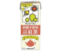 キッコーマン 砂糖不使用 豆乳飲料 紅茶 200ml紙パック×18本入【日本出荷】