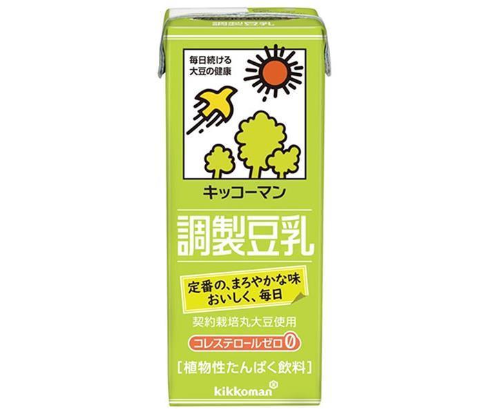 Kikkoman prepared soy milk 200ml paper pack x 18 bottles [shipped in Japan]