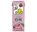 キッコーマン 豆乳飲料 白桃 200ml紙パック×18本入【日本出荷】