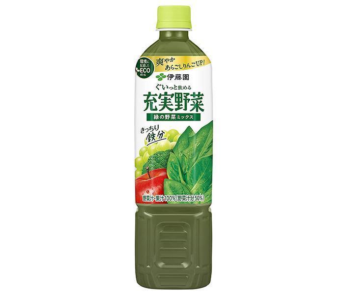 伊藤園 充実野菜 緑の野菜ミックス 740gペットボトル×15本入【日本出荷】
