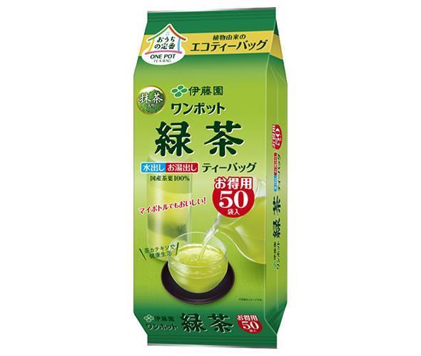 Itoen One Pot Eco Tea Bag Green Tea 50 bags x 5 bags [shipped in Japan]