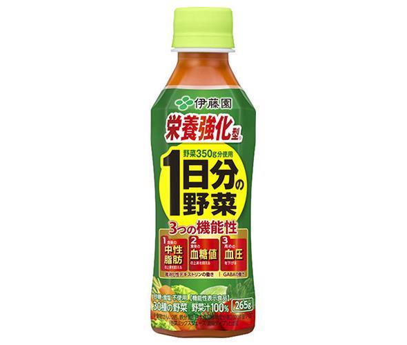 ITO EN Nutritious 1 day's worth of vegetables [food with functional claims] 265g plastic bottles x 24 pieces [shipped in Japan]