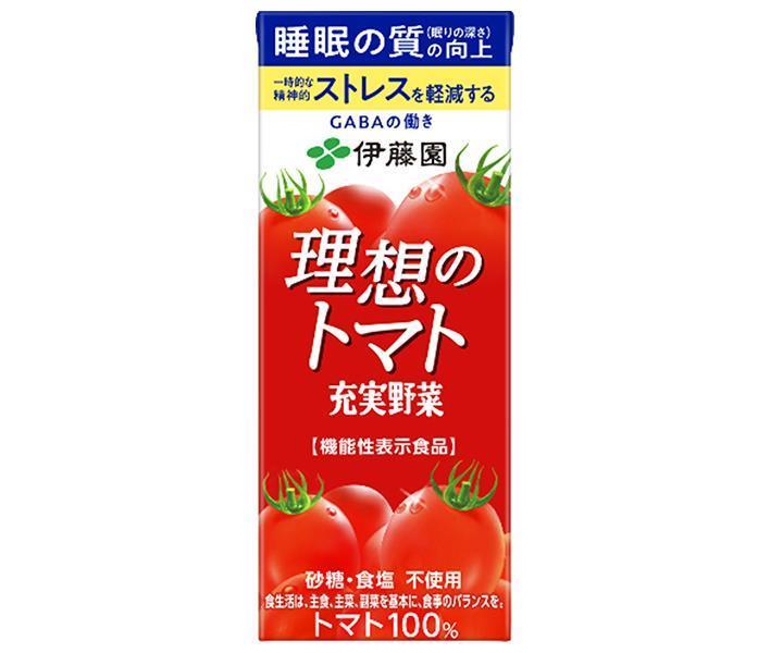 Itoen Ideal Tomato 200ml paper pack x 24 pieces [shipped in Japan]