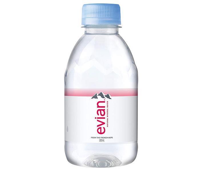 evian (エビアン) 220mlペットボトル×24本入【日本出荷】
