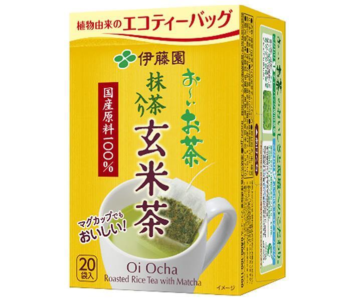 Itoen Oi Ocha Eco Tea Bag Genmaicha 20 bags x 10 bags [shipped in Japan]