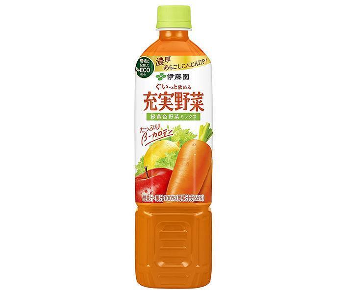 Itoen Complete Vegetables Green and Yellow Vegetable Mix 740g PET bottles x 15 pieces [Shipped in Japan]