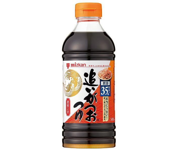 ミツカン 追いがつおつゆ2倍 500mlペットボトル×12本入【日本出荷】