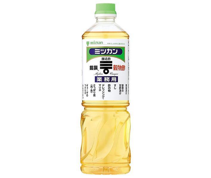 ミツカン 穀物酢（銘撰） 1Lペットボトル×12本入【日本出荷】
