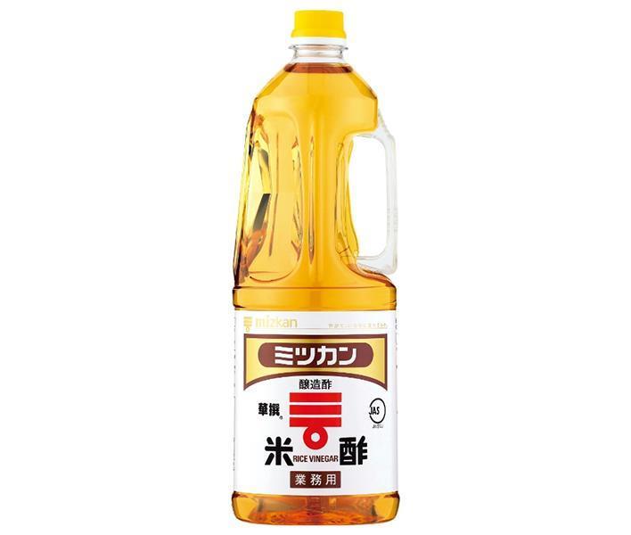 Mitsukan Rice Vinegar (Kasen) 1.8L plastic bottle x 6 bottles [shipped in Japan]