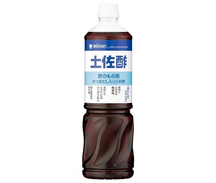 Mitsukan Tosa Vinegar 1L plastic bottle x 8 pieces [shipped in Japan]