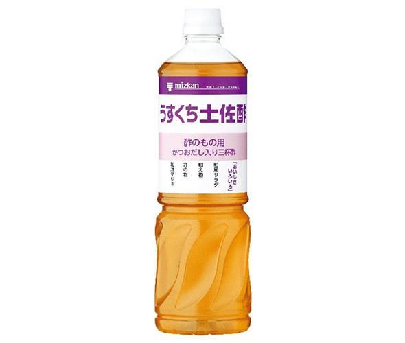 ミツカン うすくち土佐酢 1LPET×8本入【日本出荷】