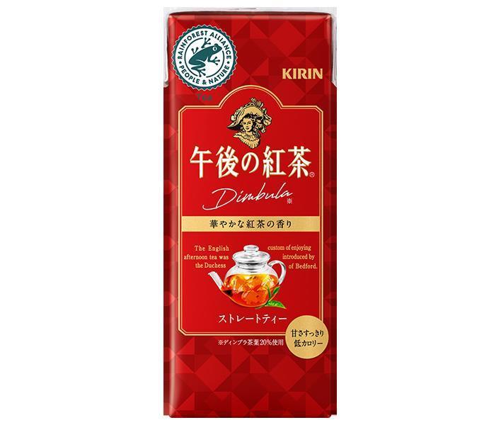 Kirin Afternoon Tea Straight Tea 250ml paper pack x 24 bottles [shipped in Japan]