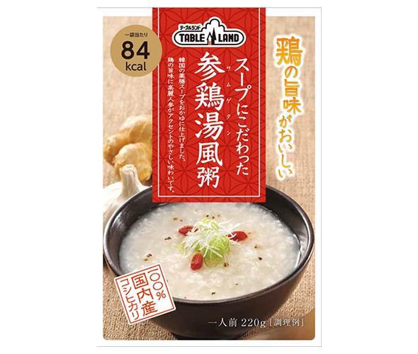 Maruzen Food Industry Tableland Soup-focused Sankei Soup Porridge 220g pouch x 24 (12 x 2) bags [Shipped in Japan]