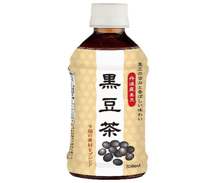 Morita (High Peace) Black Bean Tea Hot & Cold 350ml PET bottle x 24 pieces [Shipped in Japan]