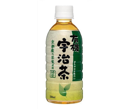 盛田（ハイピース） 有機宇治茶 330mlペットボトル×24本入【日本出荷】