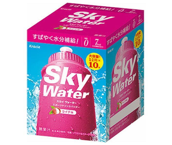 Kracie Foods Sky Water Lychee Flavor 1L (7g x 2 x 5 bags) x 1 box [Shipped in Japan]