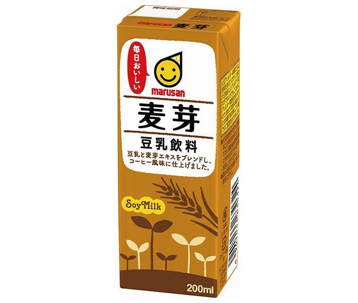 Marusan Ai Soy Milk Beverage Malt 200ml paper pack x 24 bottles [shipped in Japan]