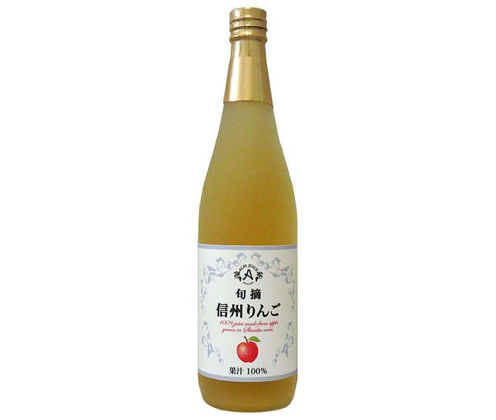アルプス 旬摘 信州りんごジュース 710ml瓶×12本入【日本出荷】