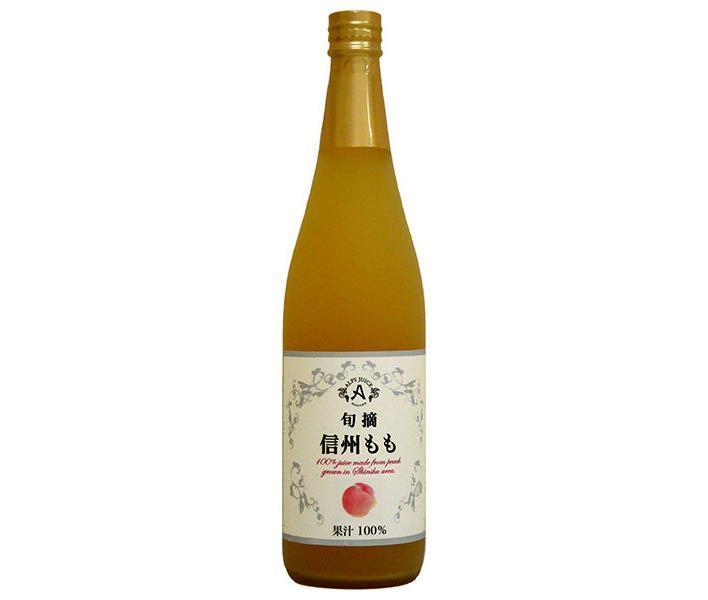 アルプス 旬摘 信州ももジュース 710ml瓶×12本入【日本出荷】