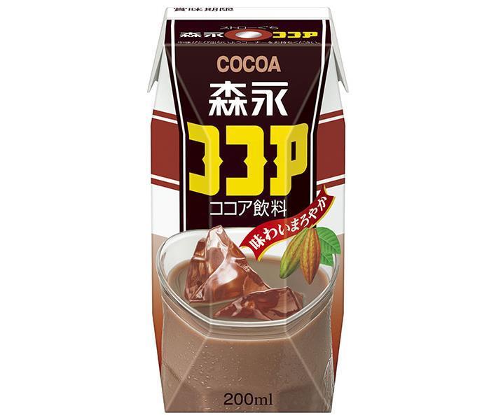 Morinaga Milk Morinaga Cocoa (Prisma container) 200ml paper pack x 24 pieces [shipped in Japan]