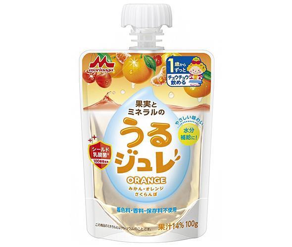 Morinaga Milk Uru Gelee ORANGE 100g pouch x 36 pieces [shipped in Japan]