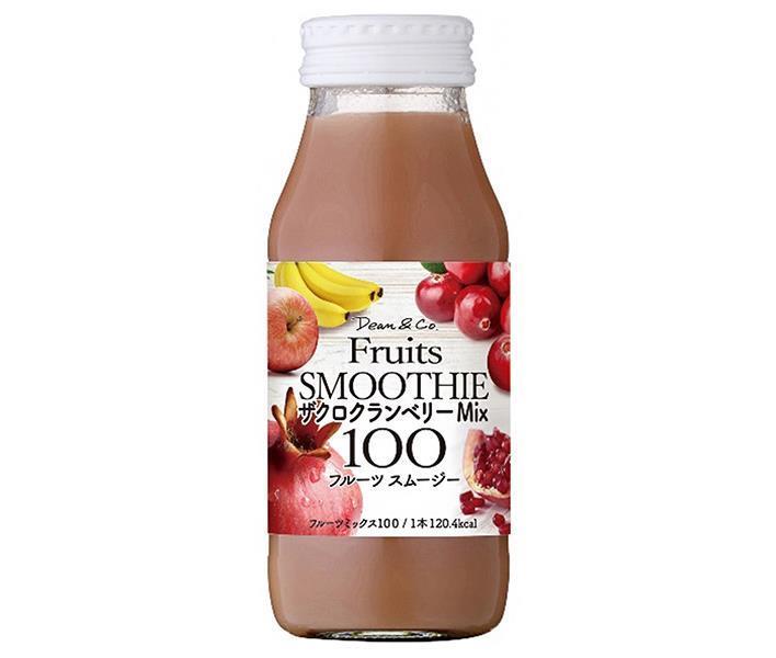 Marukai Dean&Co. Pomegranate Cranberry Mix100 180ml bottle x 20 bottles [Shipped in Japan]