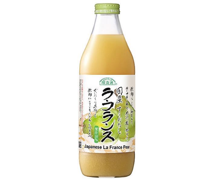 マルカイ 順造選 国産ラ フランス 1000ml瓶×6本入【日本出荷】