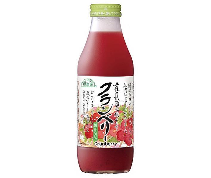 マルカイ 順造選 クランベリー 500ml瓶×12本入【日本出荷】