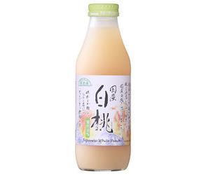 マルカイ 順造選 国産白桃 500ml瓶×12本入【日本出荷】