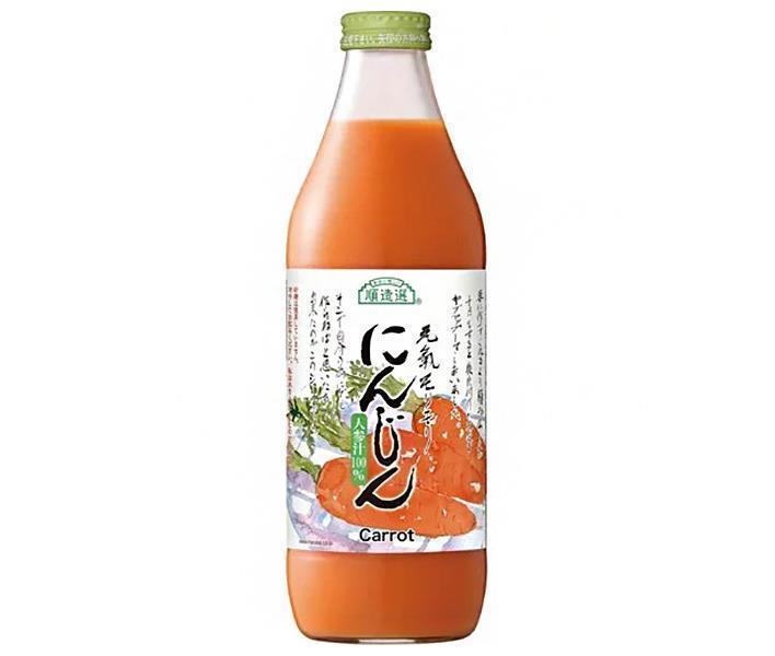 Marukai Junzosen Carrots 1000ml bottles x 12 (6 x 2) bottles [Shipped in Japan]