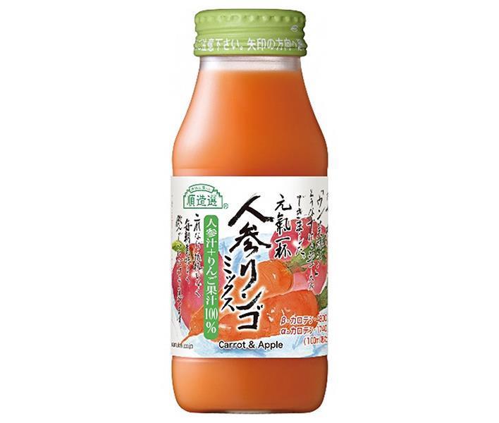 マルカイ 順造選 人参りんごミックス 180ml瓶×20本入【日本出荷】