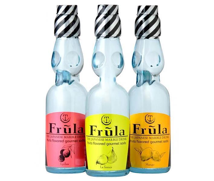 友桝飲料 フルーラ詰合せ 200ml瓶×30本入【日本出荷】