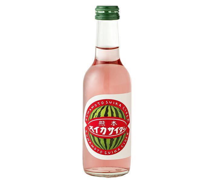 友桝飲料 熊本すいかサイダー 245ml瓶×24本入【日本出荷】