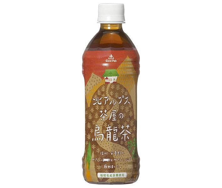 Gold Pack Northern Alps Chaya Oolong Tea 500ml plastic bottles x 24 bottles [shipped in Japan]
