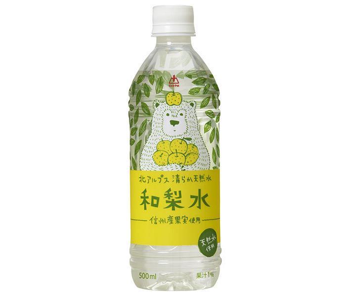 Gold Pack Northern Alps Pure Natural Water Warashi Water 500ml PET bottles x 24 bottles [Shipped in Japan]