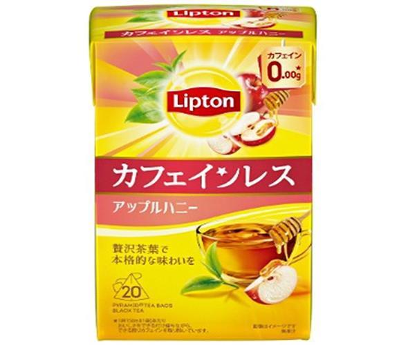 Key Coffee Lipton Decaffeinated Tea Apple Honey 20P x 6 Boxes [Shipped in Japan]