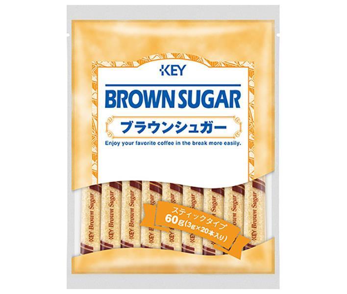 キーコーヒー ブラウンシュガー スティックタイプ (3g×20P)×30袋入【日本出荷】